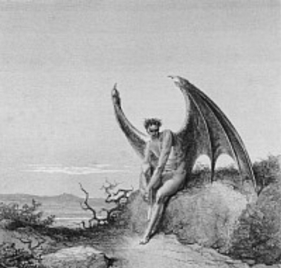 Lucifer was once a Faithful Cherub put in charge of the Earth by God